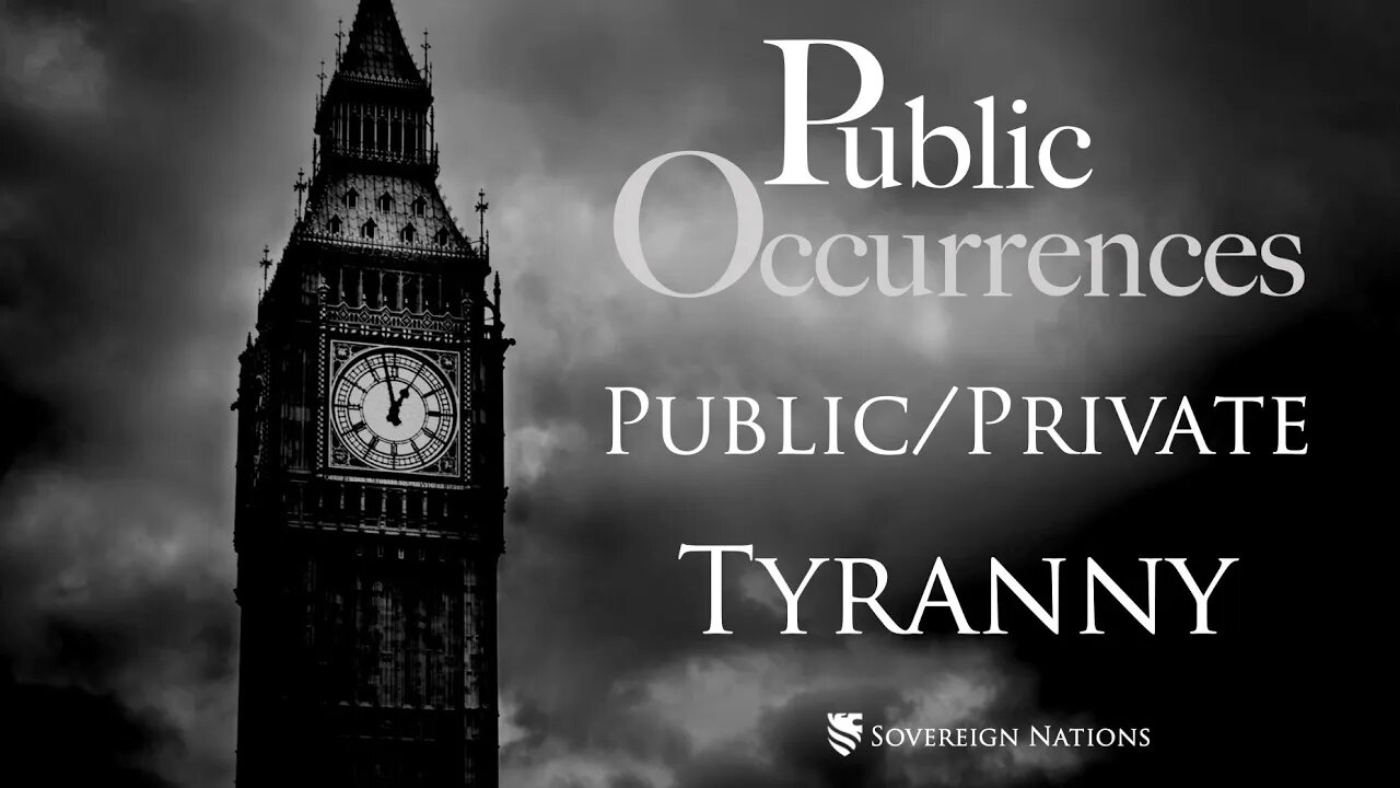 Public/Private Tyranny | Public Occurrences, Ep. 75