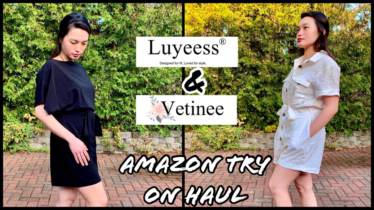 Luyeess & Vetinee Amazon Clothing Try on Haul