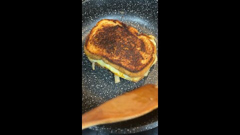 Mushroom and Onion Grilled Cheese