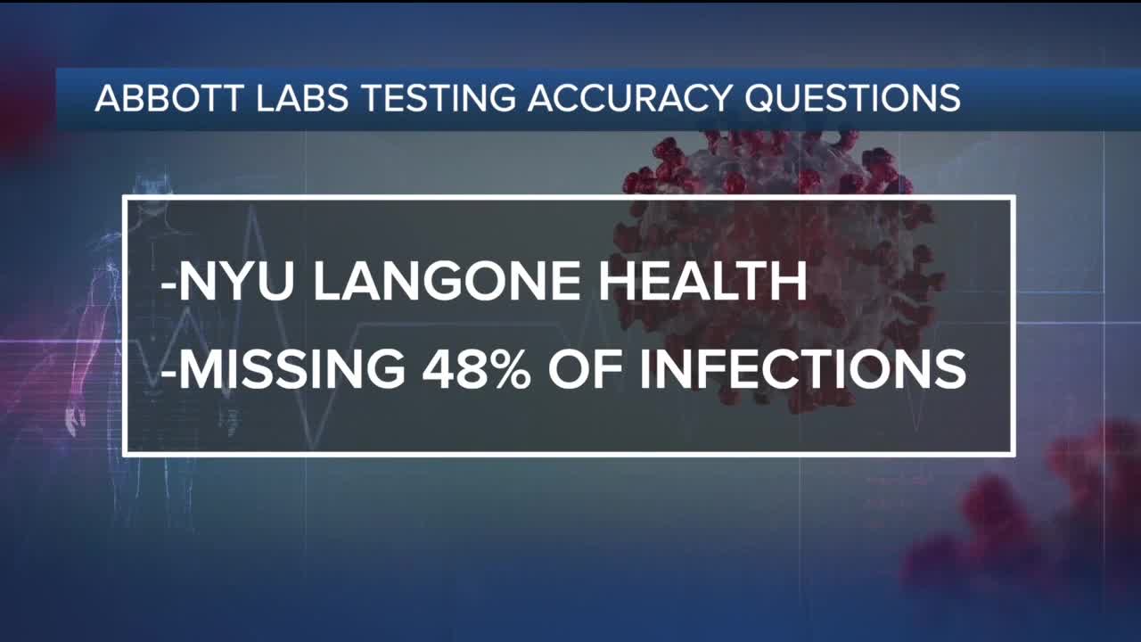 Ask Dr. Nandi: FDA cautions about accuracy of widely used Abbott coronavirus test