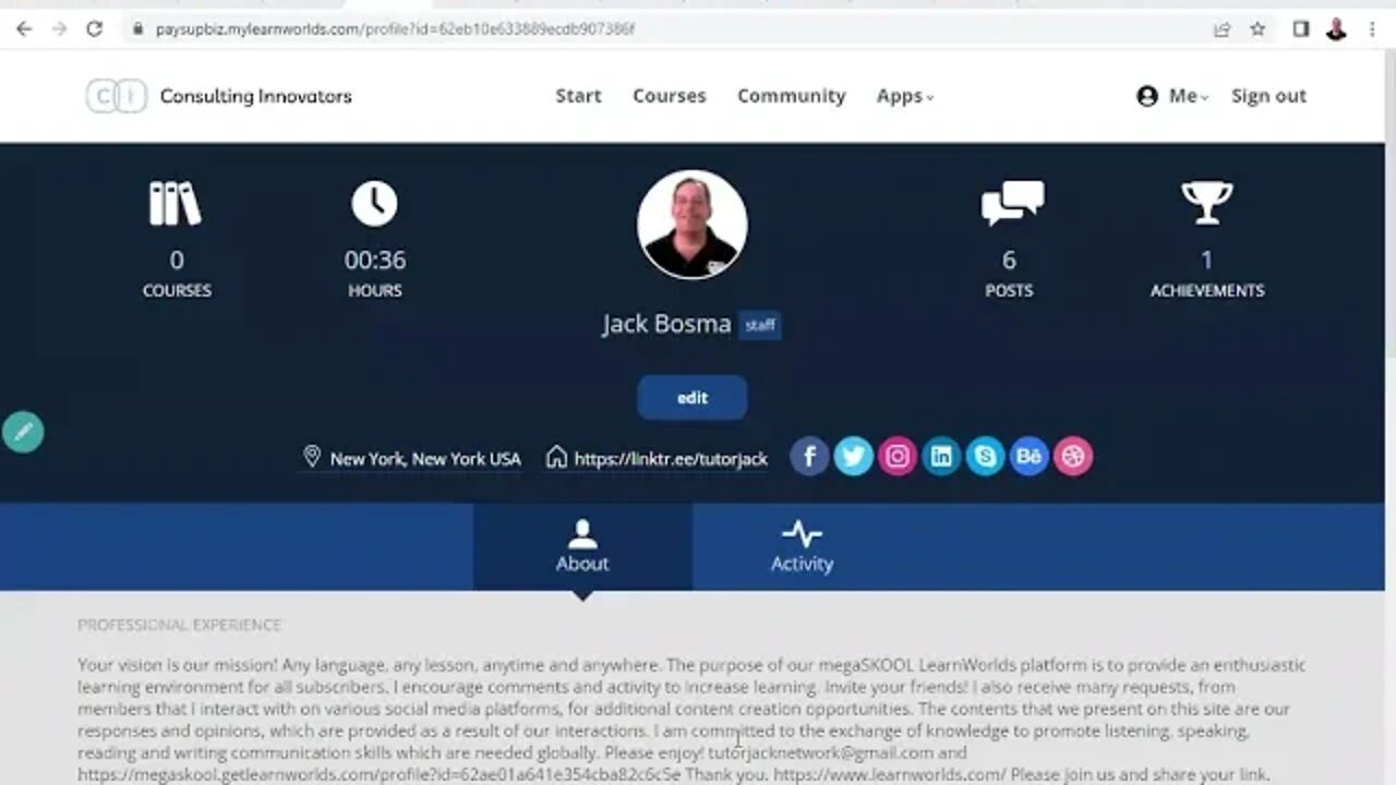 THE LEARNWORLDS PLATFORM