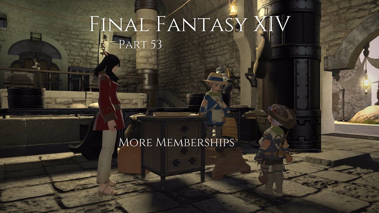 Final Fantasy XIV Part 53 - More Memberships