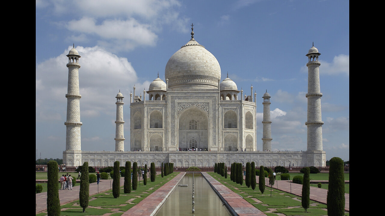 Taj Mahal Bird's Eye View | Drone Shot