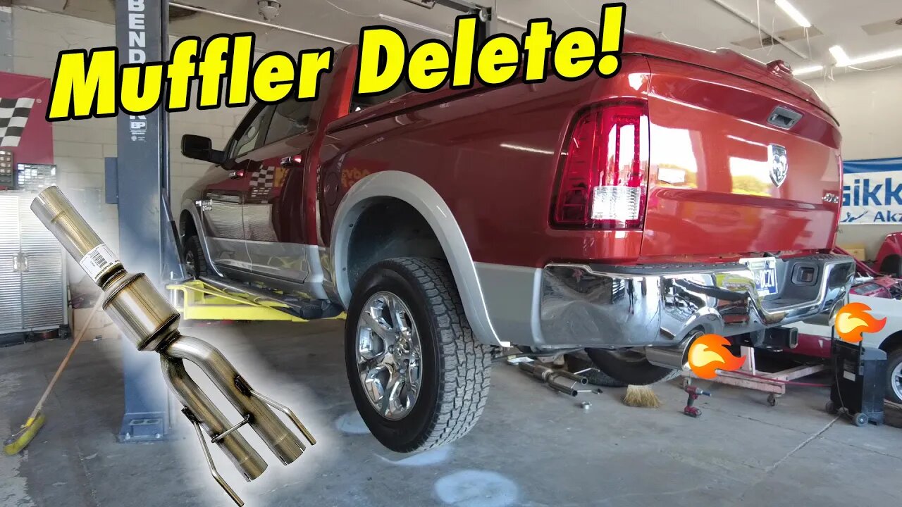 The Laramie we rebuilt is back for an exhaust mod! (Nate does his first intro)