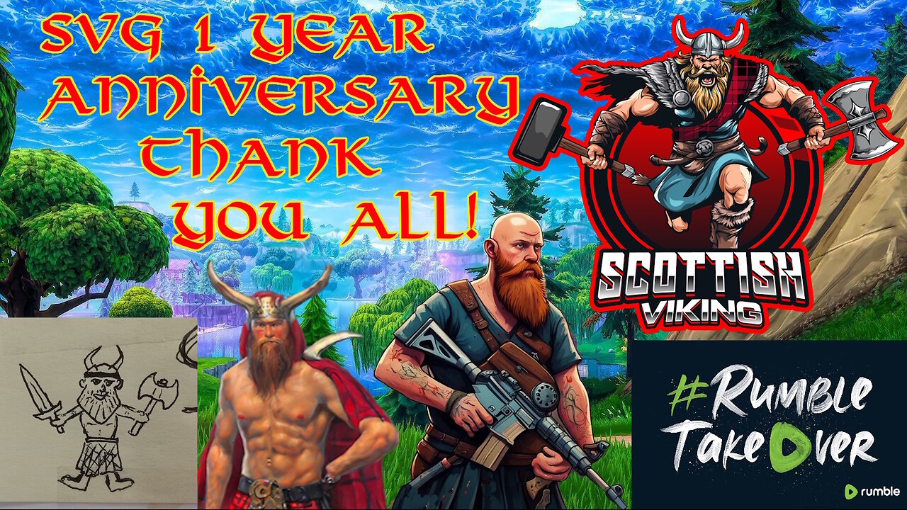 ONE YEAR ANNIVERSARY | Prize Wheel | Thank you Rumble Family!