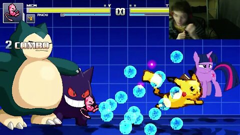 Pokemon Characters (Pikachu, Gengar, Snorlax, And Mew) VS Twilight Sparkle In A Battle In MUGEN