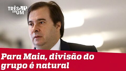 Maia nega que saída do DEM e MDB do centrão tenha relação com eleição na Câmara