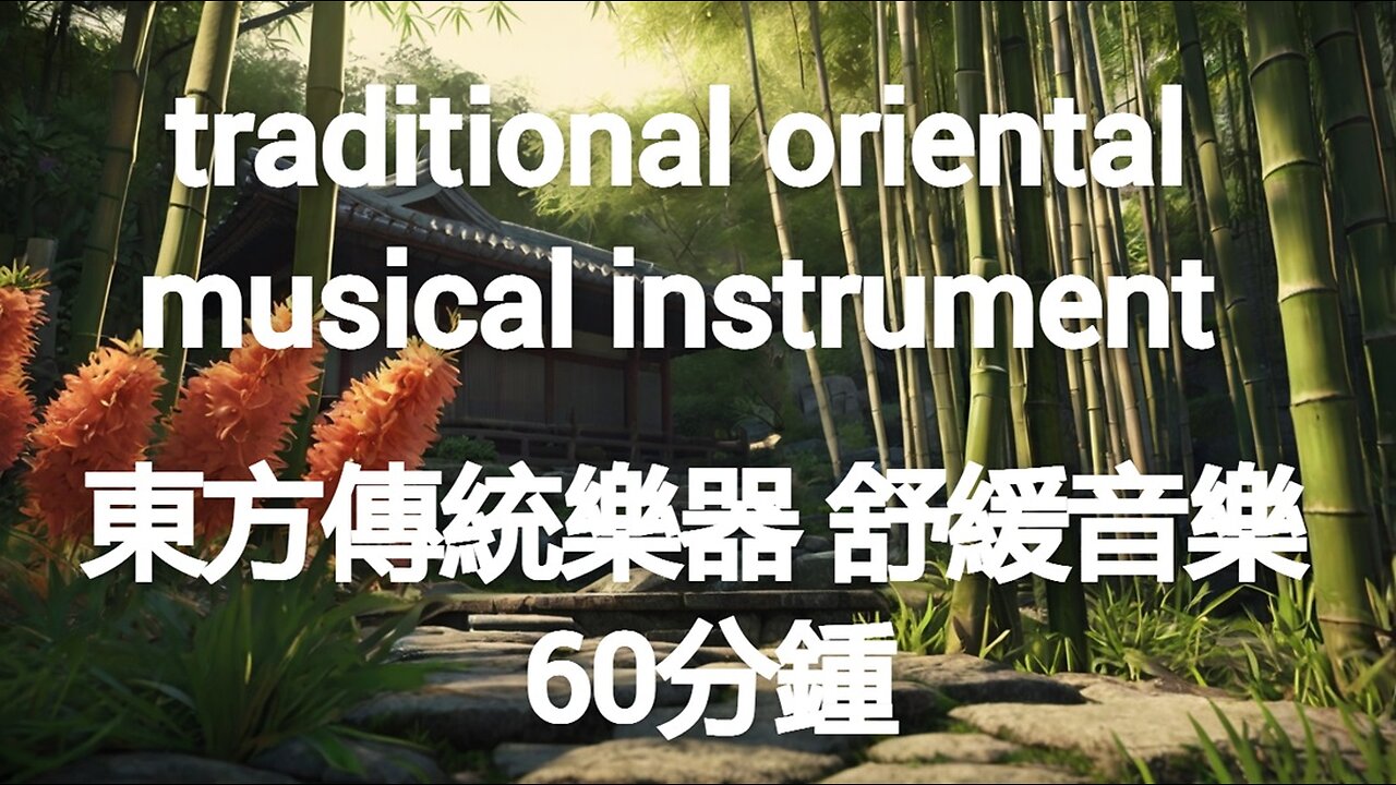 60 minutes Relaxing music No repetition Oriental Traditional Instruments 東方傳統樂器 舒緩音樂 60分鍾