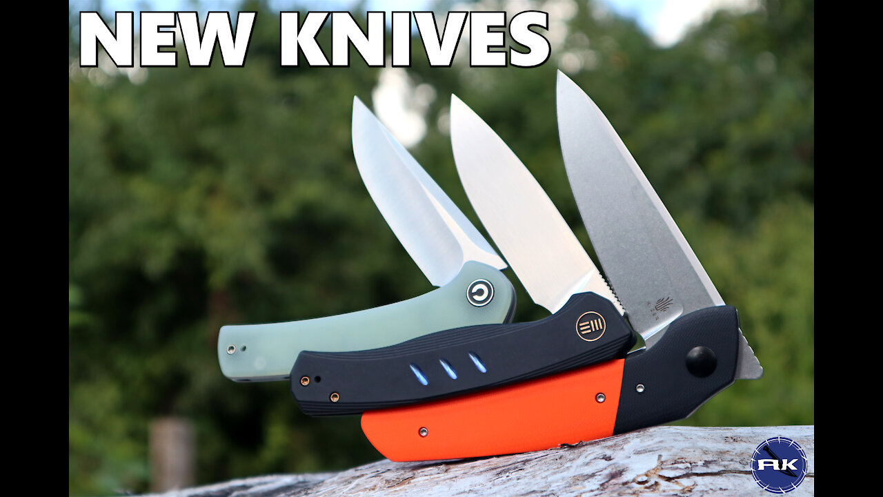 NEW Knives | WE Titanium Seer Civivi Mini Asticus Kizer | Sept. 10th 2021 Review | AK Blade