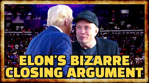 Elon ODDLY Forecasts CHAOS and "ECONOMIC PAIN" if TRUMP WINS