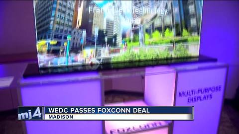 WEDC approves Foxconn contract