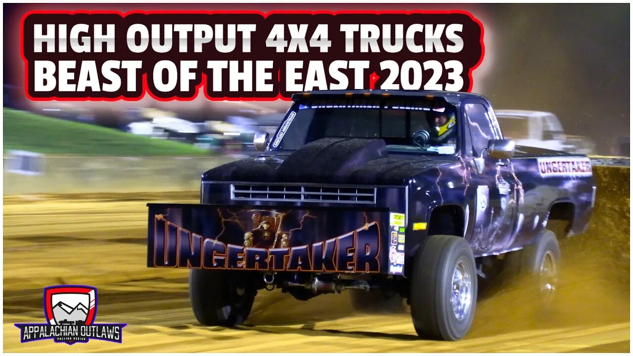 High Output Gas 4x4 Pulling Trucks Battle it out at Beast of the East 2023 | S1 : E13