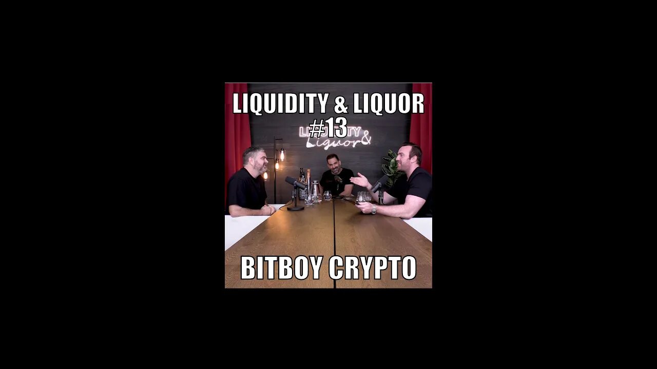 New Liquidity & Liquor podcast with Bitboy Crypto is now live on all platforms!