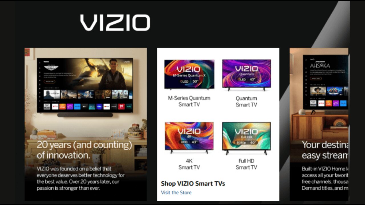 VIZIO 24-inch D-Series Full HD 1080p Smart TV with Apple AirPlay and Chromecast Built-in