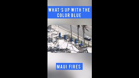 DEW = Direct Energy Weapons have no effect on anything that is blue in color on Maui
