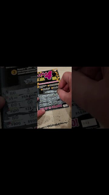Scratching $5 Lottery Tickets FAB 4 from Kentucky!