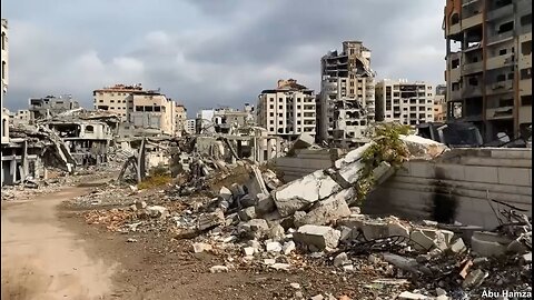North Gaza Bike Ride West of Gaza City Destruction 11-19-21