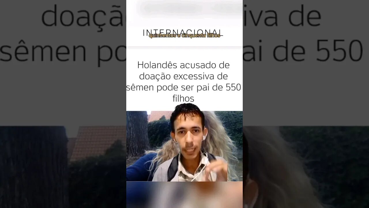 O HOMEM DE 550 FILHOS- #shorts #humor #tiktok #trend #noticias #memes #tentenaorir