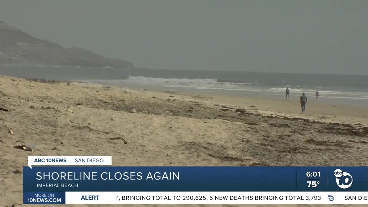 IB beach closure