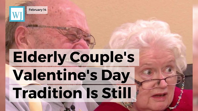 Elderly Couple's Valentine's Day Tradition Is Still Going Strong After 39 Years