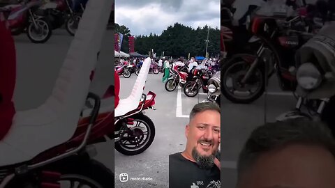 Encontro de motos no Japão #shorts
