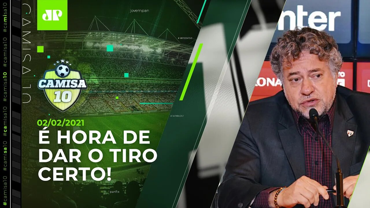 Quem será o NOVO TREINADOR do São Paulo? | CAMISA 10 - 02/02/21