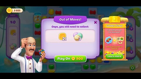 Playrix Homescapes Gameplay Walkthrough Level 6827