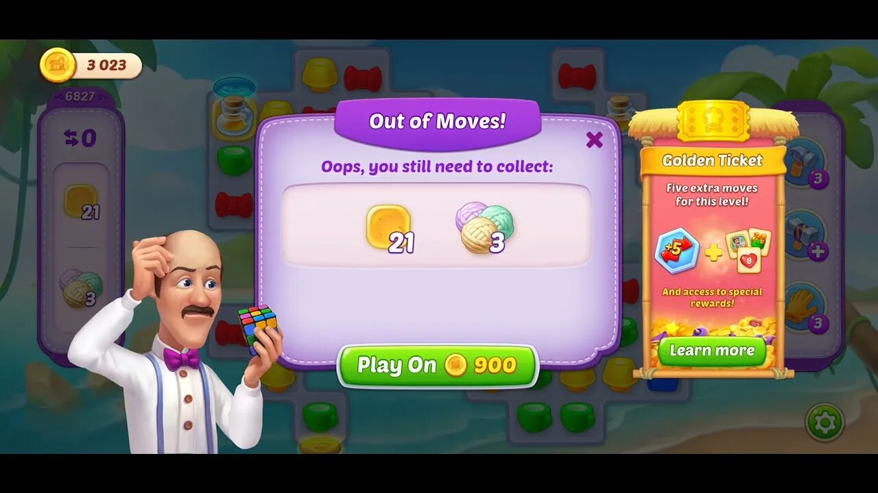 Playrix Homescapes Gameplay Walkthrough Level 6827