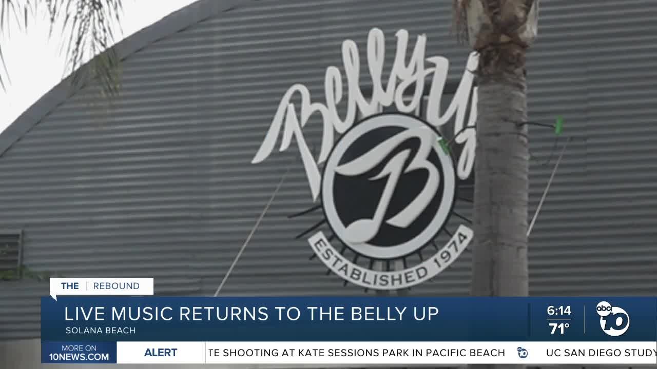 Live music returns to Belly Up as iconic Solana Beach club reopens