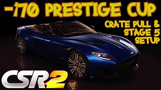 Season 170 in CSR2: Aston Martin DBS Superleggera Volante Stage 5 Setup