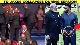 Two Ministers Drop In The Middle Of A Sermon.. TD Jakes And You Won't Believe Who Else!