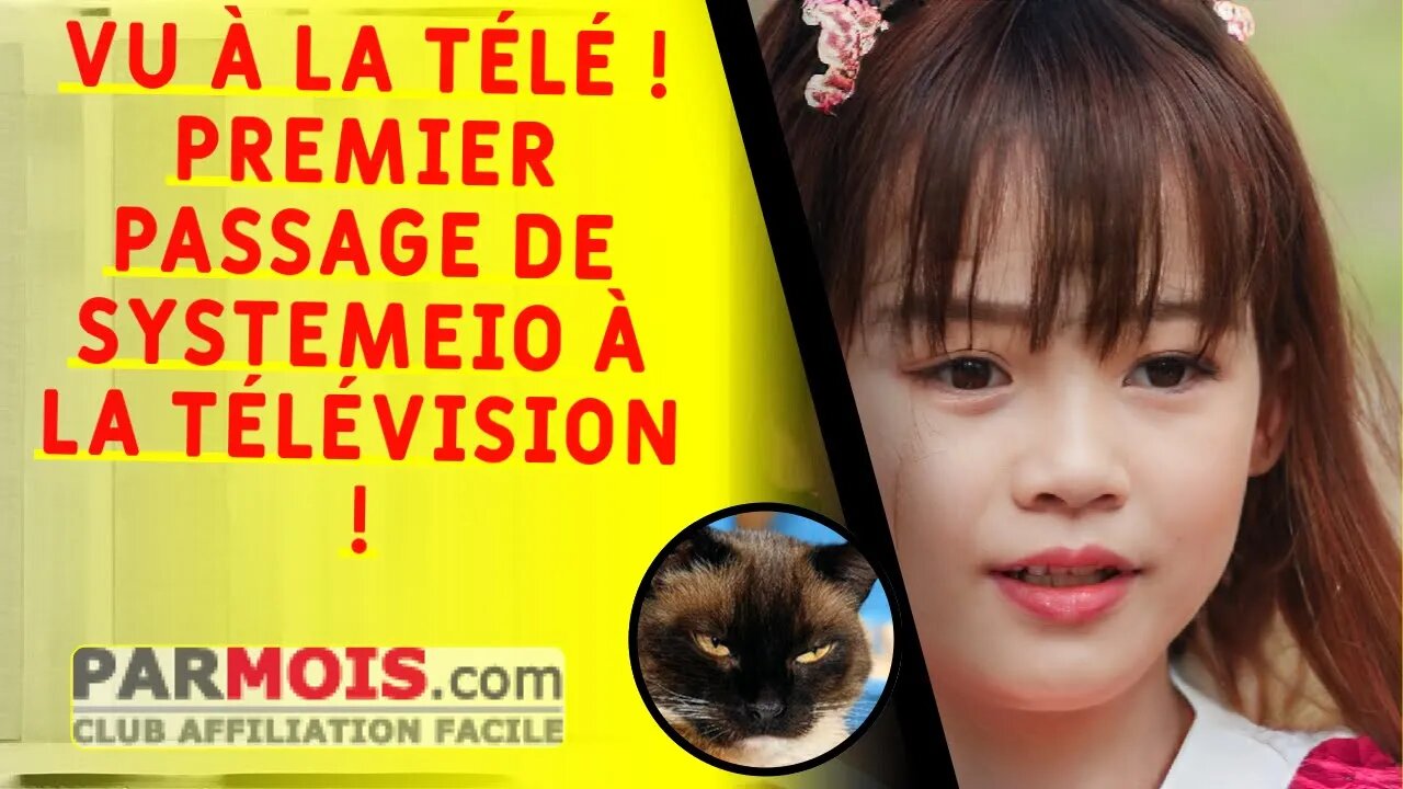 😍 VU À LA TÉLÉ ! ... PREMIER PASSAGE DE SYSTEMEIO À LA TÉLÉVISION !