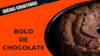 Bolo de chocolate