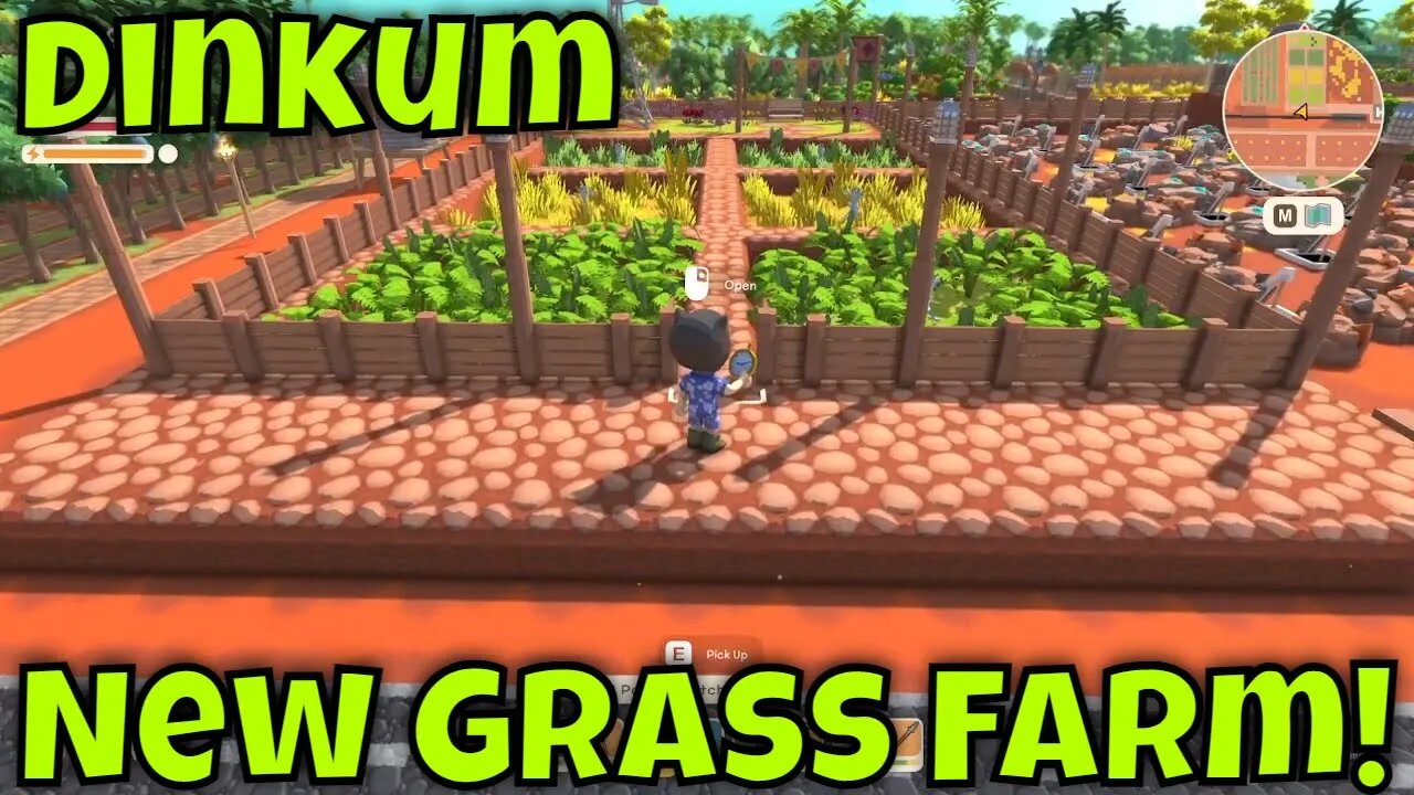 Dinkum How to Farm Grass Seeds!