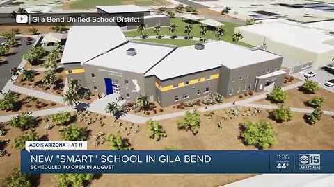 Gila Bend district breaks ground on "smart" school