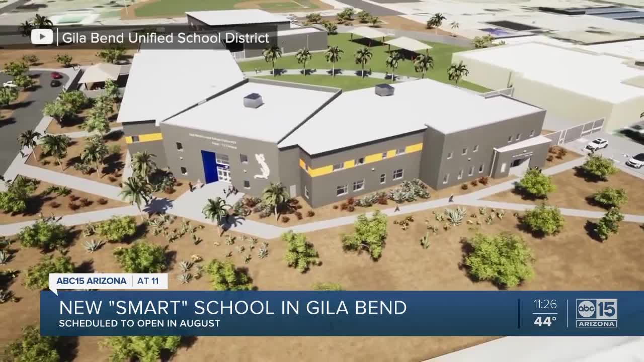 Gila Bend district breaks ground on "smart" school