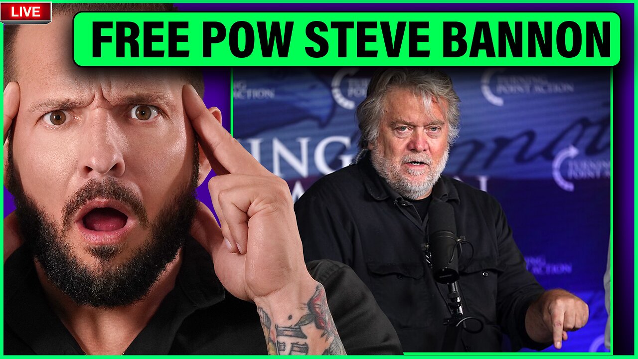 FREE STEVE BANNON | DOJ REFUSES TO RELEASE STEVE BANNON FROM PRISON | MATTA OF FACT 10.22.24 2pm EST