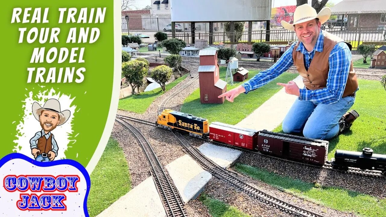 Real Train Tour and Model Trains for Kids