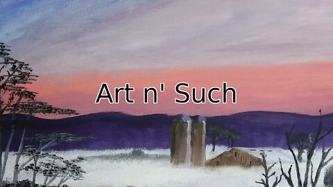 Art n' Such 6 - Oil on Canvas Time Lapse