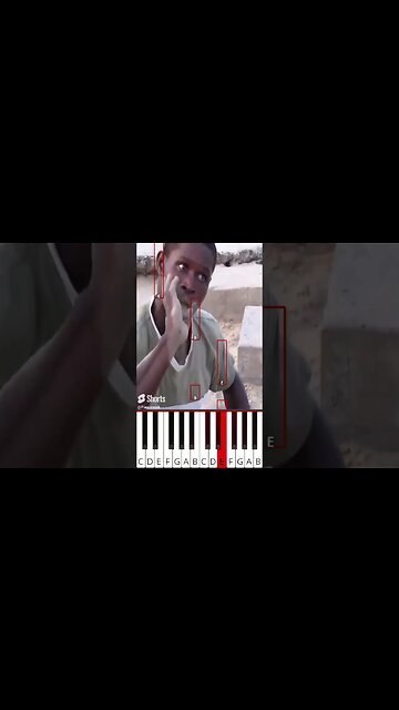 Pharoahs curse (Sand Eating Meme) - Octave Piano Tutorial