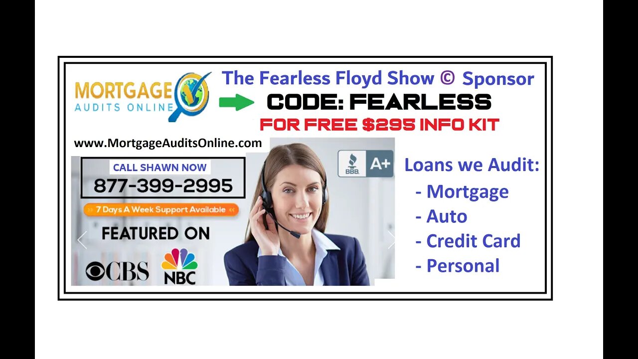 THE FEARLESS FLOYD SHOW SPONSOR TRAILER