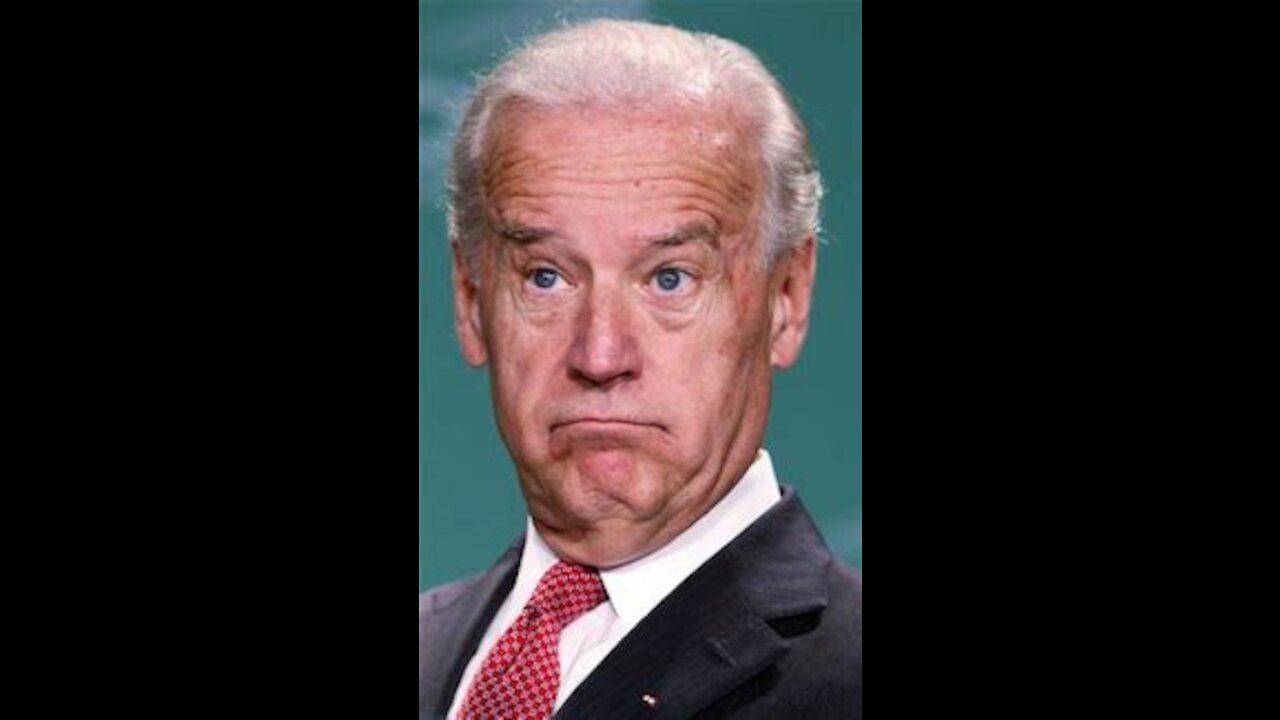 Joe Is Loosing It!