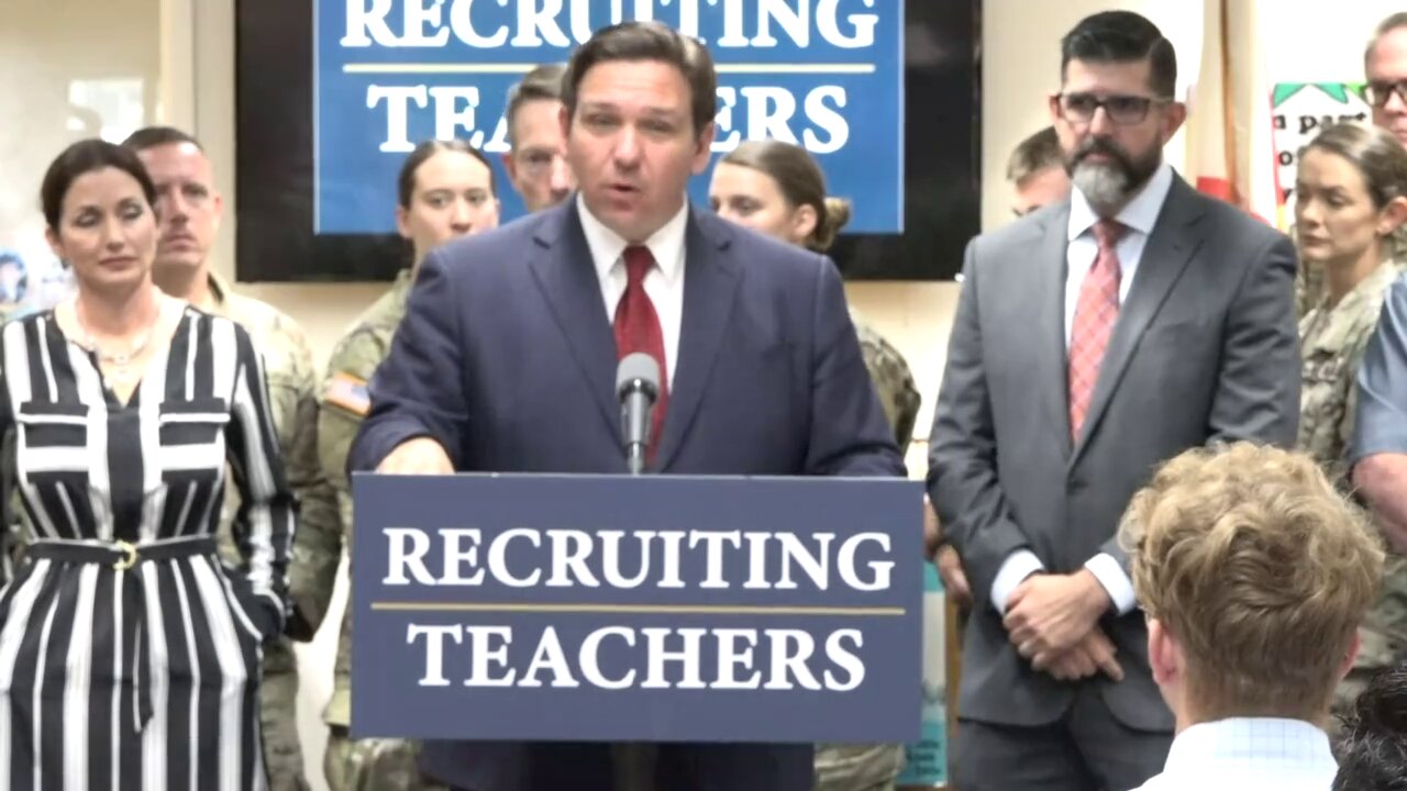 Gov. Ron DeSantis Highlights Education Initiatives