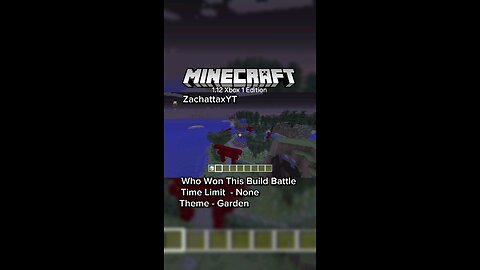 Minecraft Build Battle - Garden