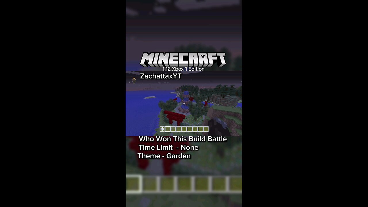 Minecraft Build Battle - Garden
