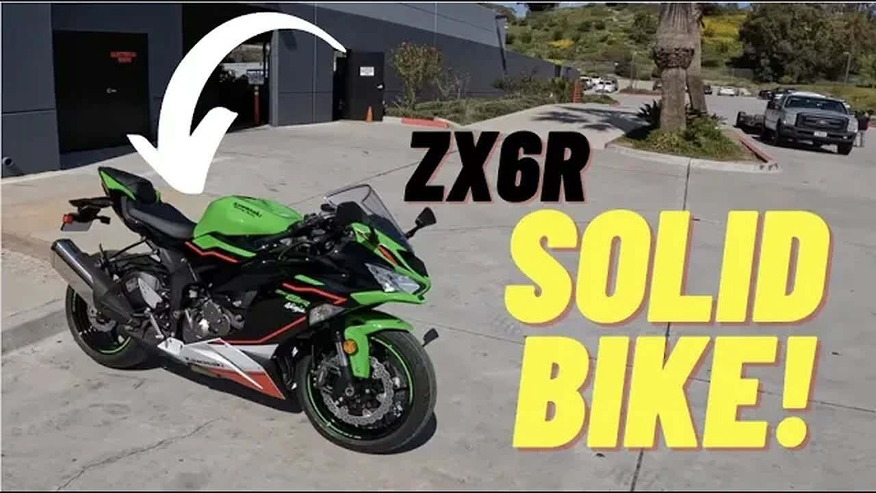 The 2022 Kawasaki ZX6R Is A Great Middle Weight Sport Bike