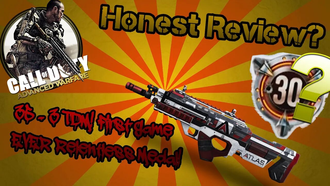 COD: Advanced warfare - 'FIRST EVER GAME!' Vicious Medal Fail!