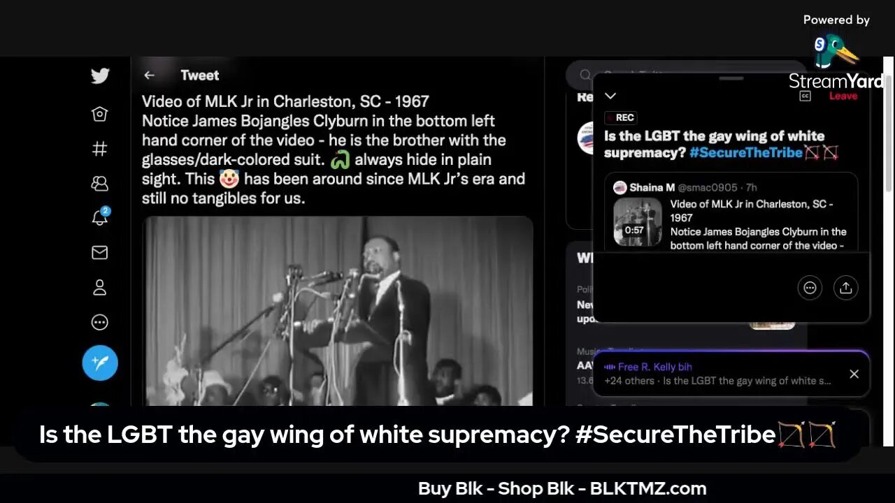 Is the LGBT the gay wing of white supremacy? #SecureTheTribe🏹🏹 #FBA #B1