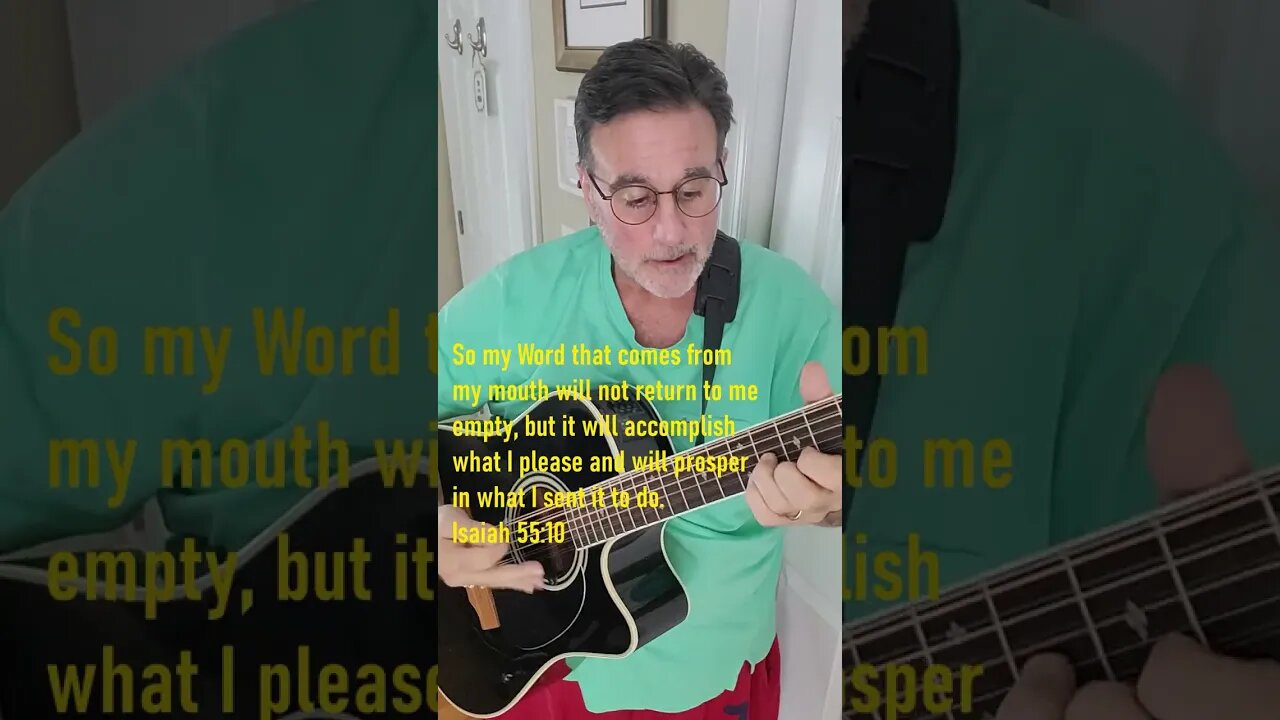 Isaiah 55:11 #shorts #scripture2music #bibleverse