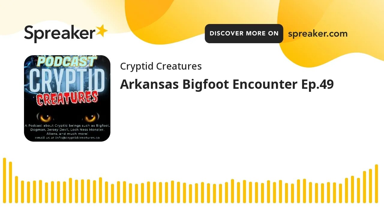 Arkansas Bigfoot Encounter Ep.49